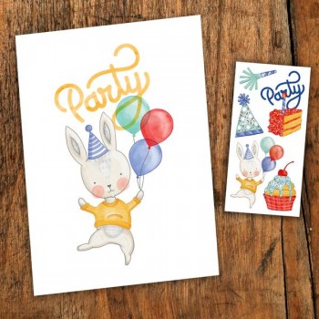Carte De Souhait - Party - Pico
