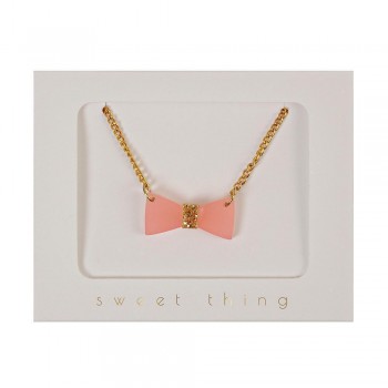 Collier Boucle Rose - Meri Meri