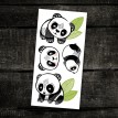 Tatouage Temporaire - Les Pandas Sympas - Pico