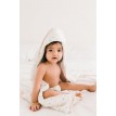 Ensemble Serviette à Capuchon Deluxe - Lapins - Loulou Lollipop