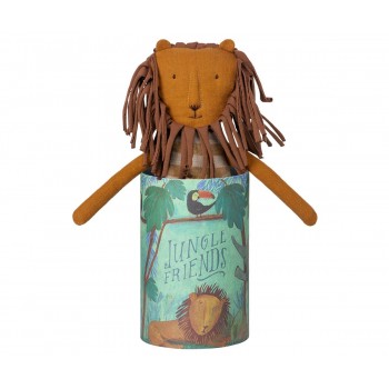 Peluche Lion Dans Sa Boite - Maileg