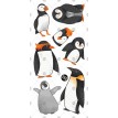 Tatouage Temporaire - Les Charmants Pingouins - Pico
