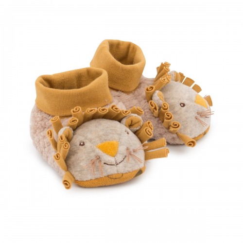 Chaussons Lion 0 6m Sous Mon Baobab Moulin Roty