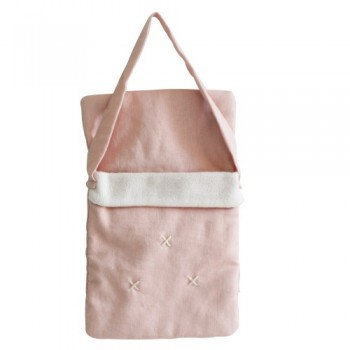 Sac de Transport Pour Poupée Bébé - Rose