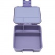 Bento 3 Compartiments - Violet Pailleté - Little Lunch Box