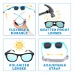 Lunettes De Soleil Pour Enfants - Bleu Ciel Aurore - Urban Xplorer - Jan & Jul