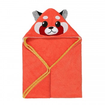 Serviette à Capuchon - Panda Roux - Zoocchini