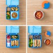 Boîte Bento Isolée pour Aliments et Thermos - Bleu Ciel - OmieBox