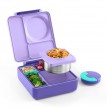 Boîte Bento Isolée pour Aliments et Thermos - Violet - OmieBox