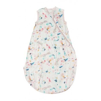 Sac De Nuit En Bambou - 3-12m - Papillons - Loulou Lollipop