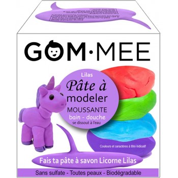 Pâte à Modeler Moussante - Licorne Lilas - Gommee