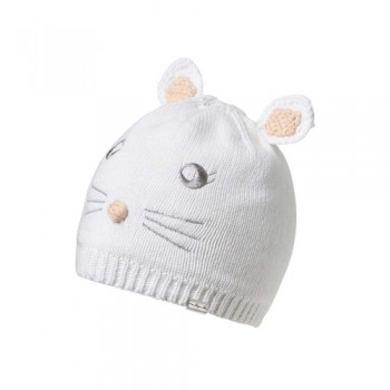 Bonnet Chaud Pour Bébé - Lapin Blanc - Kooringal