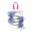 Clips 2/pqt - Boucle Tulle Moonlight - Rockahula