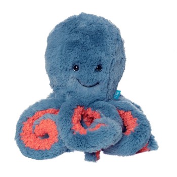 Toutou Pieuvre Bleu/corail - Manhattan Toy