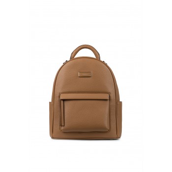 Sac à Dos en Cuir Vegan - Le Maude - Whisky - Lambert