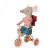 Tricycle Pour Souris - Corail - Maileg
