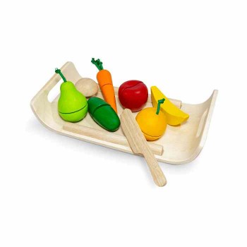 Fruits et Légumes avec Plateau - Plan Toys