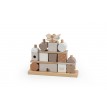 Blocs à Empiler - Cottage - Nougat - Label Label