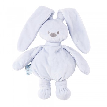 Peluche Lapin Lapidou 30cm - Bleu - Nattou