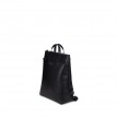 Sac à Dos en Cuir Vegan - Le Billie - Noir - Lambert