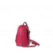 Sac à Dos 3-en-1 en Cuir Vegan - Le Maude - Raspberry - Lambert