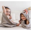 Serviette A Capuchon - Panda Roux - Perlimpinpin
