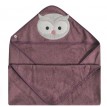 Serviette A Capuchon - Hibou - Perlimpinpin