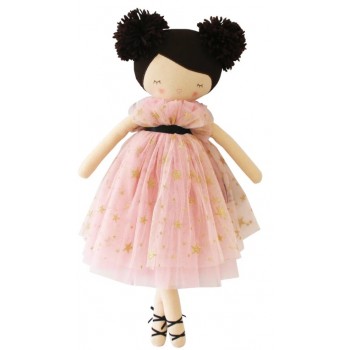 Poupée Halle 48cm - Cheveux Brun - Alimrose