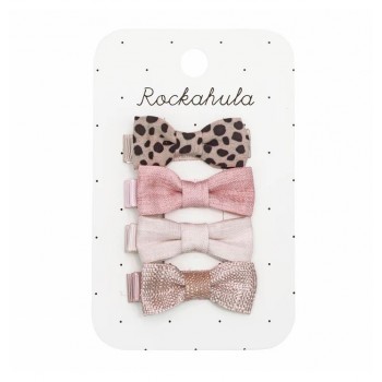 Barrettes - Leopard - 4/pqt - Rockahula