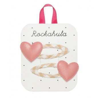 Pince À Cheveux - Coeur - 2/pqt - Rockahula