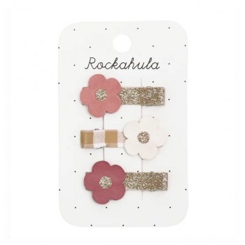 Barrettes Fleurs Des Prairies - 3/pqt- Rockahula