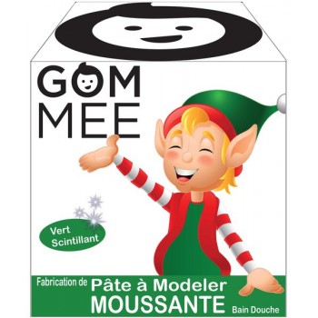 PÂte À Modeler Moussante - Verte Lutin - Gommee