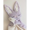 Doudou - Marguerite Lapin Lilas - Veille Sur Toi