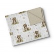 Couverture Minky - Oursons Papillons - Oops