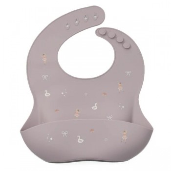 Bavoir Silicone - Ballerina - Nouka