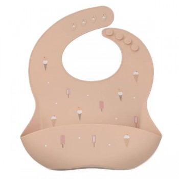 Bavoir Silicone - Ice Cream - Nouka