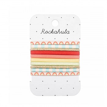 Élastique Vintage Rainbow - 10/pqt - Rockahula