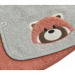 Bavoir Ratine 2/pqt - Panda Roux - Perlimpinpin