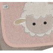 Bavoir Ratine 2/pqt - Mouton- Perlimpinpin