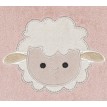 Bavoir Ratine 2/pqt - Mouton- Perlimpinpin
