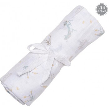 Couverture Mousseline Coton - Insectes- Perlimpinpin