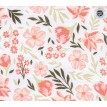 Couverture Mousseline Coton - Rachel Lyon- Fleurs- Perlimpinpin