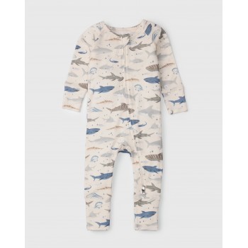 Pyjama Manches Longues - Requins - Loulou Lollipop