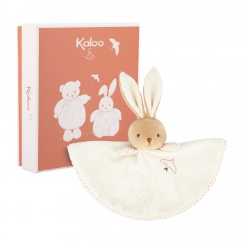Doudou - Lapin Rond Crème - Kaloo