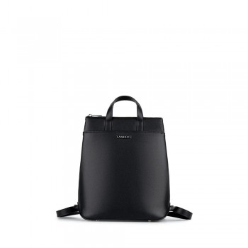 Sac à Dos en Cuir Vegan - Le Millie Noir - Lambert
