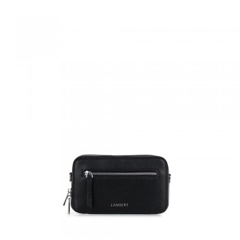 Sac à Main 2 en 1 en Cuir Vegan - Le Madalyn Noir - Lambert