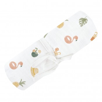 Couverture Mousseline Coton - été - Perlimpinpin