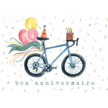Carte De Souhait 5x7 - Velo - Stéphanie Renière