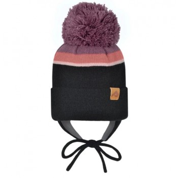 Tuque D'hiver À Oreilles - Pinot/Punch/Coquillage/Noir