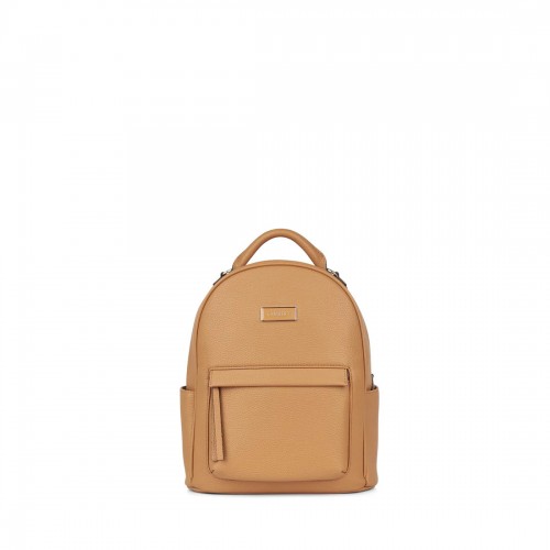 Sac à Dos en Cuir Vegan - Le Maude - Camel - Lambert Sac à Dos en Cuir Vegan - Le Maude - Camel - Lambert